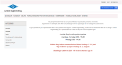 Desktop Screenshot of juridisk-bogformidling.dk