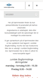 Mobile Screenshot of juridisk-bogformidling.dk