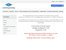 Tablet Screenshot of juridisk-bogformidling.dk